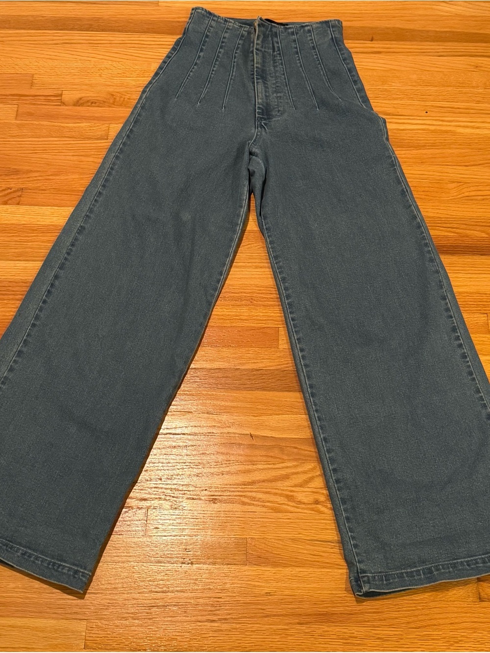 Forever 21 High Rise Wide Leg Jeans